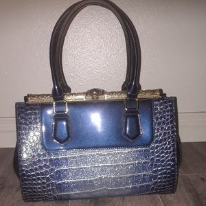 Blue purse